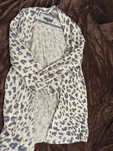 Leopard Print Cardigan