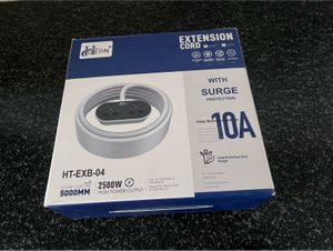 Extension Cord with Multiple Sockets