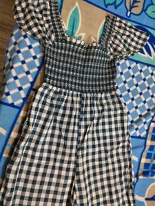 Gingham Jumpsuit