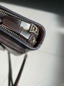 Kangaroo Kingdom Brown Leather Clutch Bag
