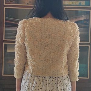 Embellished Floral Jacket