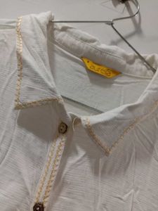 Elegant White Shirt Kurta