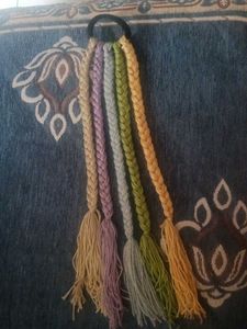 Boho Braided Hair Tie 5 liyers