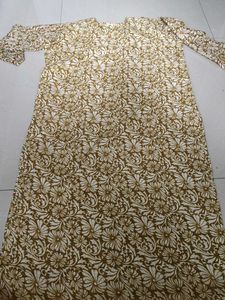 Beautiful Floral Print Kurta