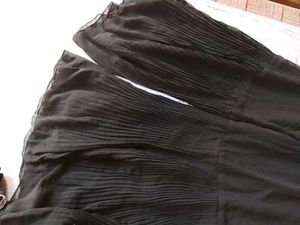 Embellished Black colour party wear dress