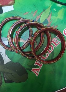 Embellished Bangle Set