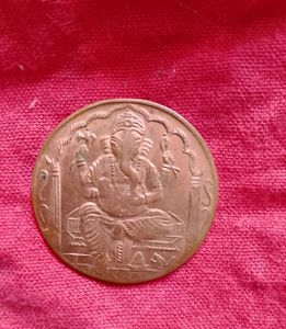 Ganesh Baghwan Coins 1844