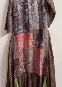 Elegant Patchwork Kurta Set