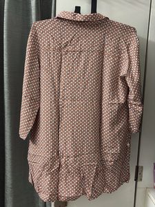 Vintage Floral Button-Up Shirt (any1)