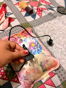 Floral Electric Hot Water Bag