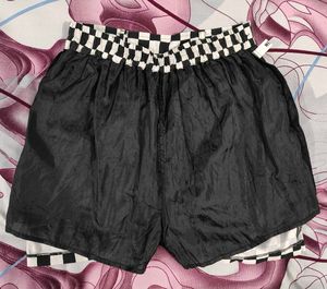 Checkerboard Mini Skirt