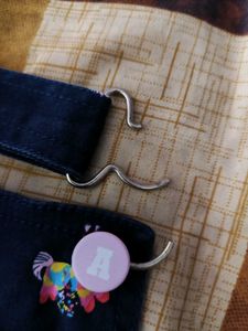 Cute Girl's Denim Overalls