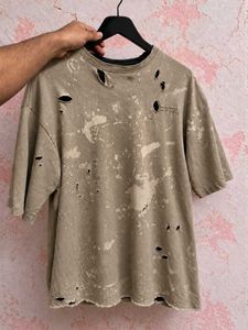 Korean Y2K Distressed Oversized T-Shirt