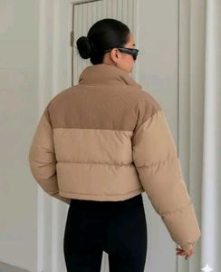Stylish Cropped Puffer Jacket