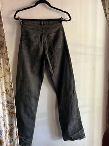 Grey High Waist Jeans