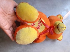 Orange Teddy Bear - Hug Me