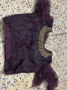 Elegant Purple Lehenga Choli