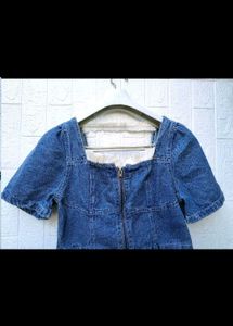 Denim Crop Top
