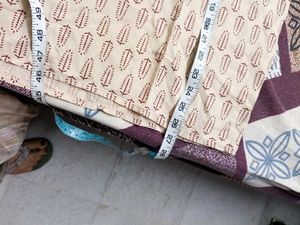 Printed Beige Kurta