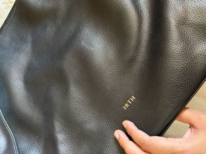 IRTH- Stylish Black Hobo Handbag