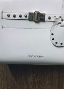 Chic White Handbag