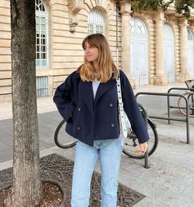 Zara Cropped black Jacket