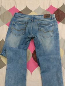 Light Wash Denim Jeans
