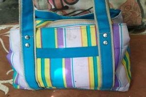 Colorful Striped Shoulder bag 🛍️
