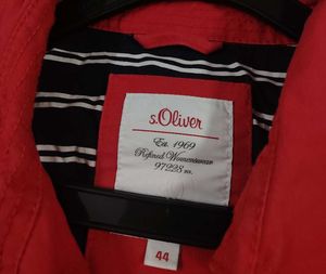 Red Double-Breasted Jacket
