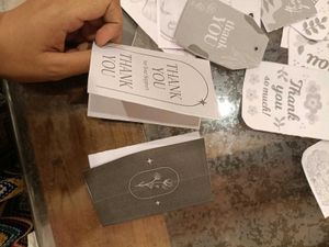 5shippinglabel+10thankyoulabels+10usedpacking