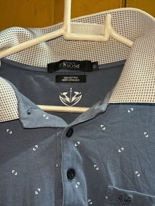 Men's Blue Long Sleeve Shirt