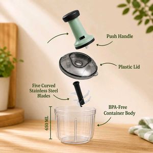Manual Food Chopper &amp; Slicer