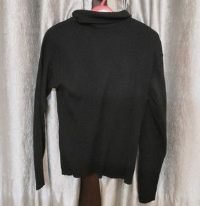 Black Turtleneck Sweater