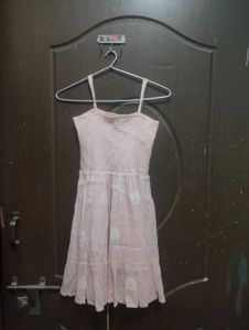 Pink Sundress with Straps