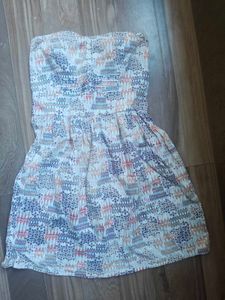 Boho Print tube Dress