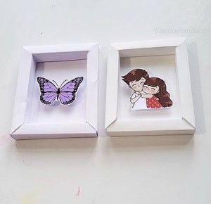 Cute Shadow Box Art Set