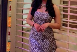 Patterned Backless kurta set