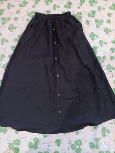 Long Skirt Black