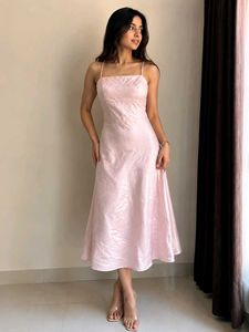 Pastel Pink Slip Dress