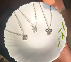 Anti-Tarnish Minimal Pendant Necklaces ✨