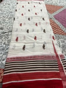 Used super soft pure cotton saree
