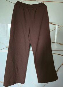 Brown Wide Leg trouser