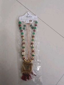 Boho Beaded Necklace Set