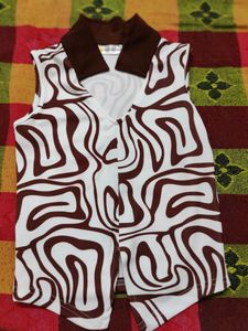 Vintage Patterned Vest