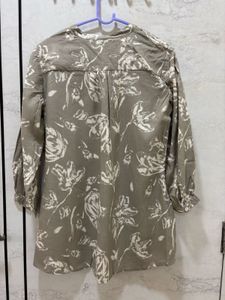 Utsa By Westside Grey Short Kurti