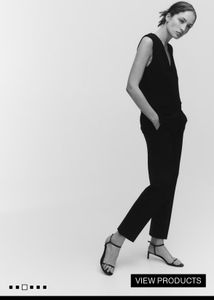 H&amp;M Classic Black Tailored Pants
