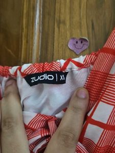 Red &amp; White Checkered Summer Dress