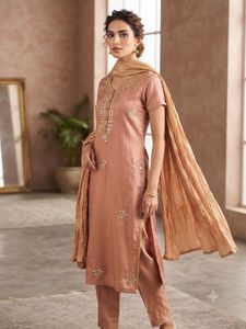 festive season straight suit set
