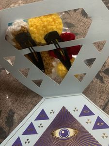 Handmade Crochet Rakhi Design Accessory