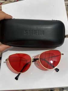 Red Cat Eye Sunglasses